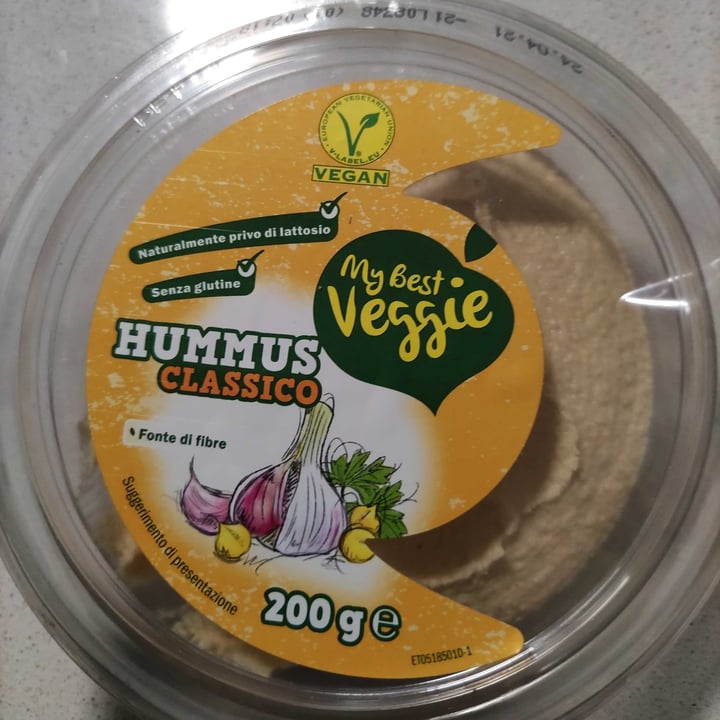 review photo of My Best Veggie Hummus classico shared by @eugenia86 on 03 Apr 2021 - review