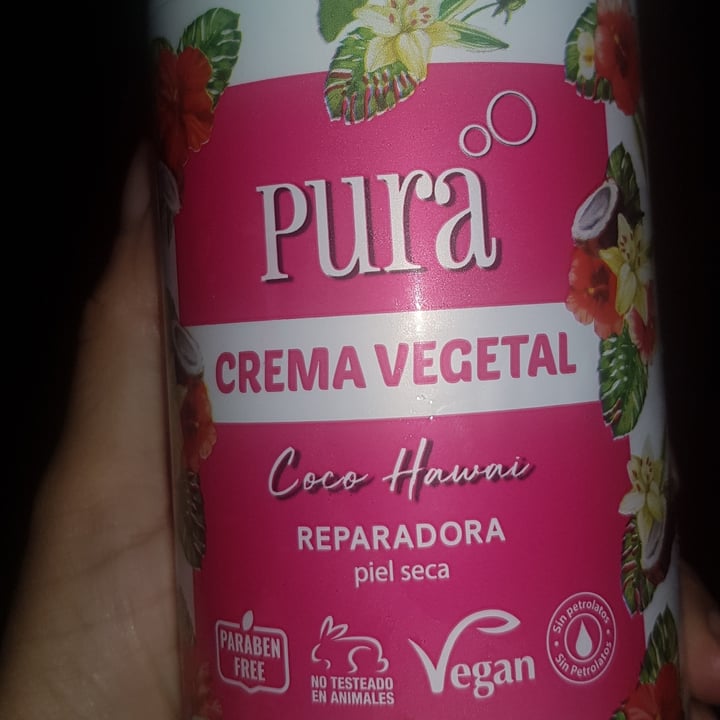 photo of Pura Crema Vegetal shared by @cinvaper on  03 Nov 2021 - review
