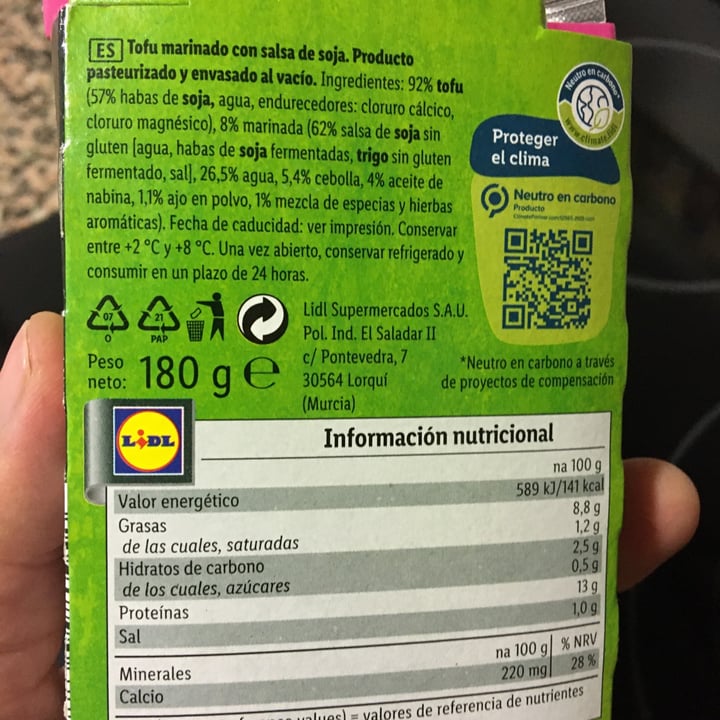 review photo of Vemondo Tofu bio shared by @vegabill on 03 May 2022 - review