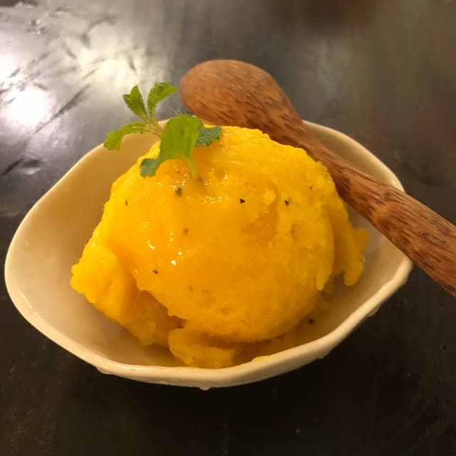Photo of the dish “Passionfruit Sorbet”
