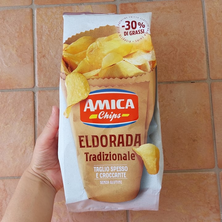 review photo of Amica Chips Eldorada Grigliata - Taglio Spesso E Croccante, -30% Grassi shared by @nemeton on 06 Nov 2022 - review