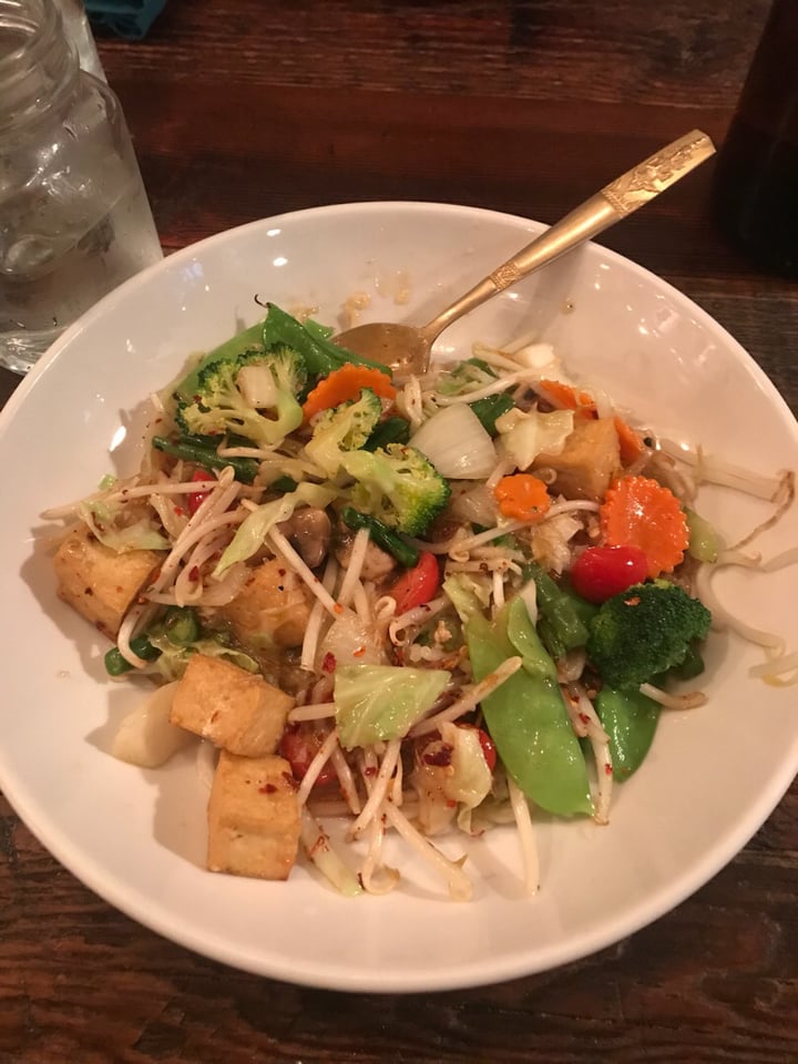 review photo of Wild Rose Northern Thai Eats Pad Woon Sen shared by @cacudaback on 08 Sep 2018 - review