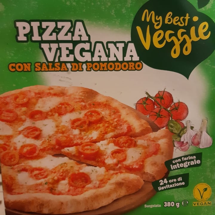 photo of My Best Veggie Pizza vegana shared by @alenim on  18 Aug 2020 - review