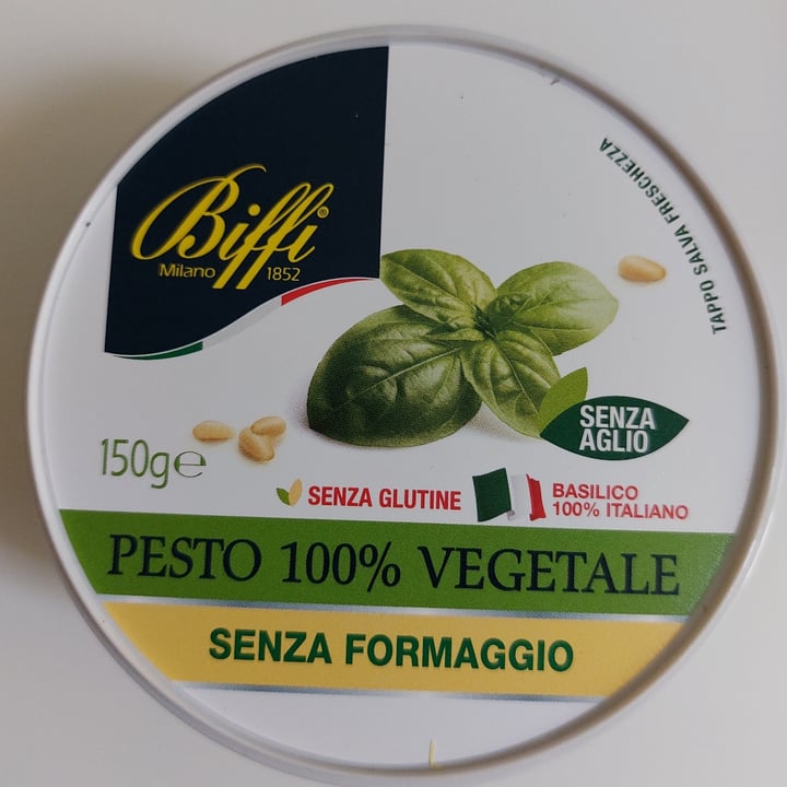 photo of Biffi Pesto 100% Vegetale Senza Formaggio shared by @angyveggy on  22 Jun 2022 - review