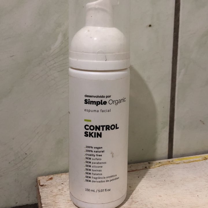 review photo of Simple Organic Espuma De Limpeza Facial Control Skin shared by @amandaprapqp on 04 Jun 2022 - review
