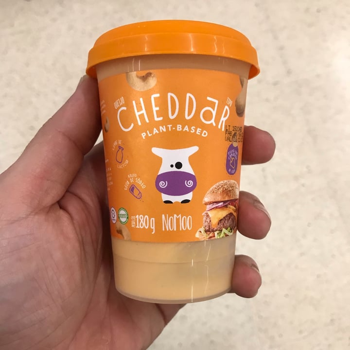 photo of NOMOO Plant-Based Brasil Queijo Cheddar shared by @rogeriobado on  28 Sep 2022 - review