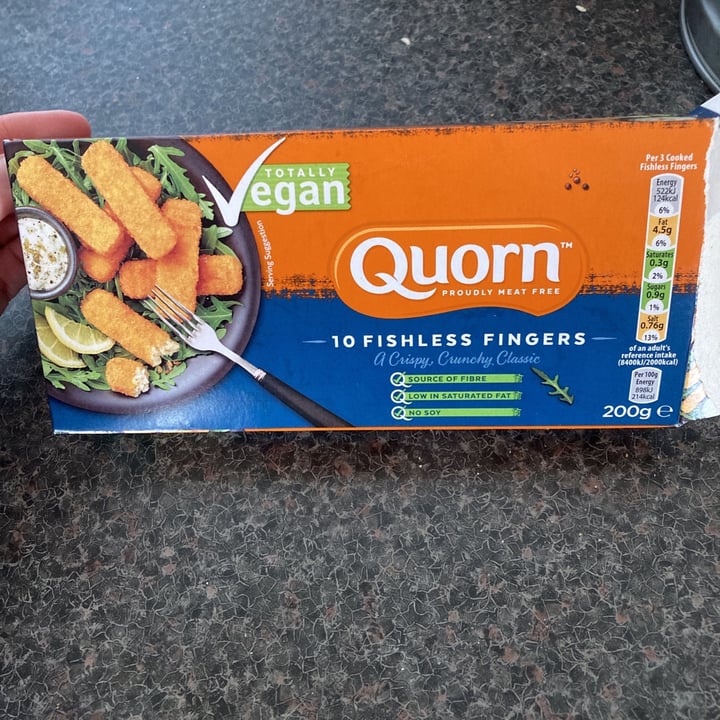 photo of Quorn Fishless Fingers shared by @zoebuchan on  20 Jan 2021 - review