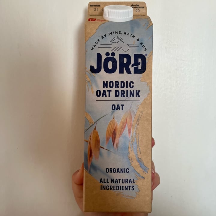 photo of Jörd Nordic Oat Drink shared by @marruiz on  29 Oct 2022 - review