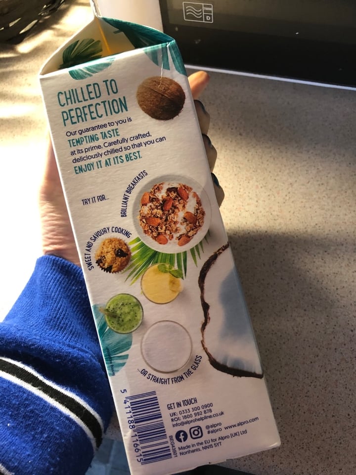 photo of Alpro Coconut Milk shared by @elwa21 on  18 Jan 2020 - review
