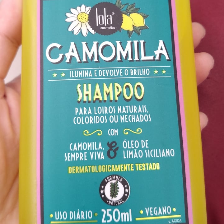 photo of Lola Cosmetics Camomila Shampoo shared by @bianaomi on  08 May 2022 - review