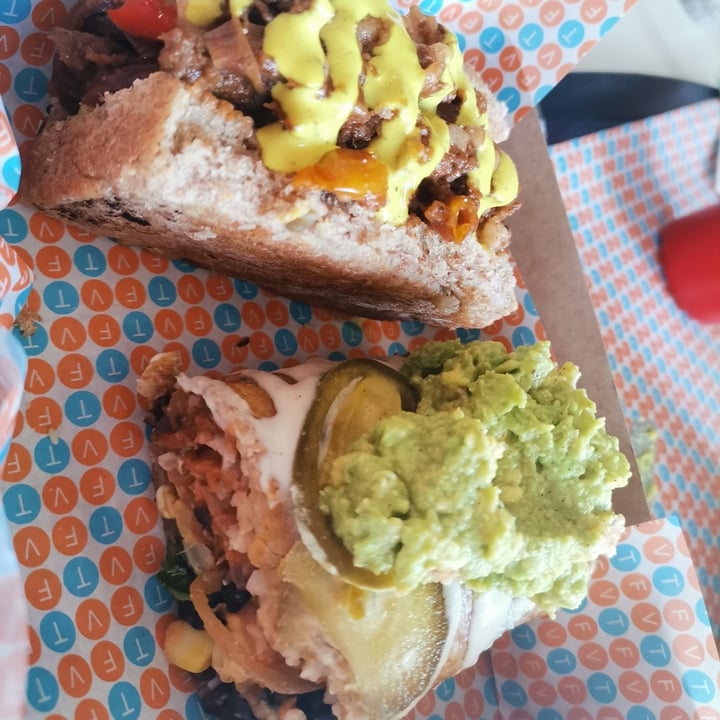 photo of The Fussy Vegan Gardens Chimichanga shared by @emmawagener on  06 Feb 2022 - review