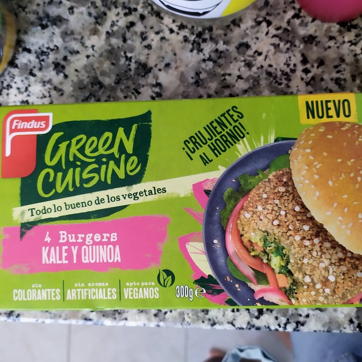 photo of Findus Kale y quinoa burgers shared by @julietadolche on  15 Jun 2020 - review