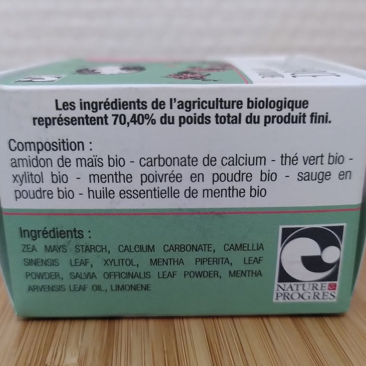 photo of Laboratoire Sidonie Champagne Mon Dentifrice en Poudre (thé vert & menthe fraîche) shared by @phanieb44 on  16 Jan 2022 - review