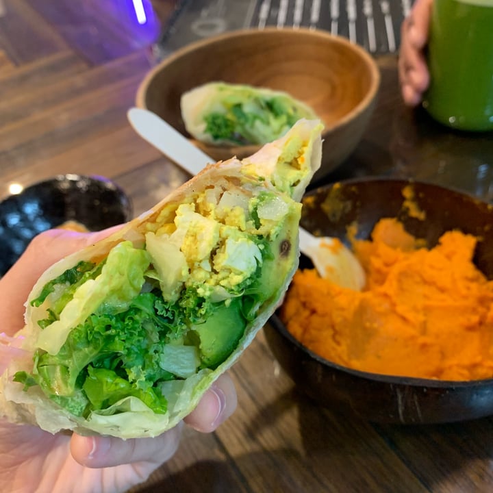 photo of ahimsa cafe brekkie on the go shared by @zlspeth on  21 Apr 2022 - review