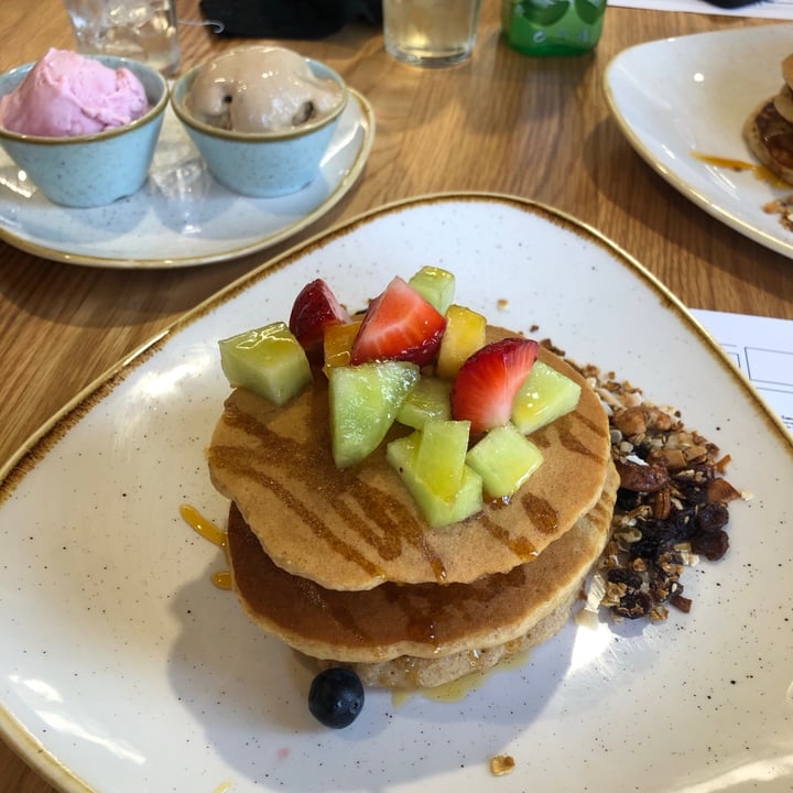 photo of Kaylee's Eatery Whole Wheat Pancake Stack shared by @leahm on  29 Oct 2020 - review