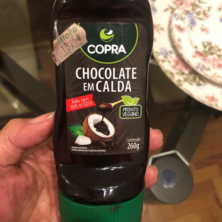 photo of Copra Chocolate Em Calda shared by @marinagiron on  15 Jul 2021 - review
