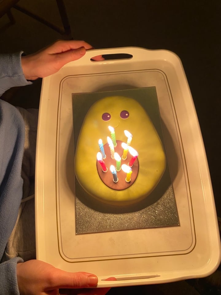 photo of ASDA Avocado Birthday Cake shared by @effie00 on  31 Mar 2020 - review