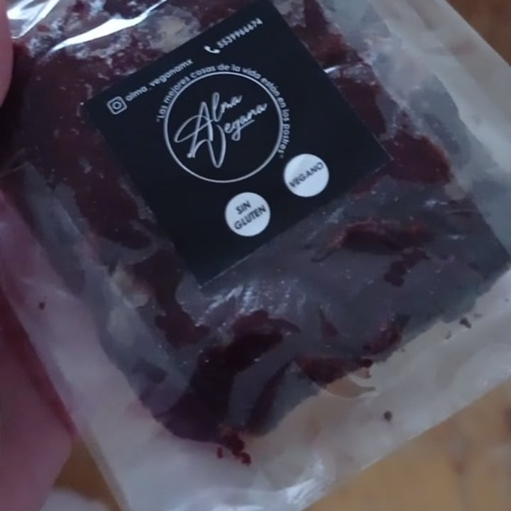 review photo of Alma Vegana Brownie Sin Gluten shared by @monsecitaaa on 25 Oct 2021 - review