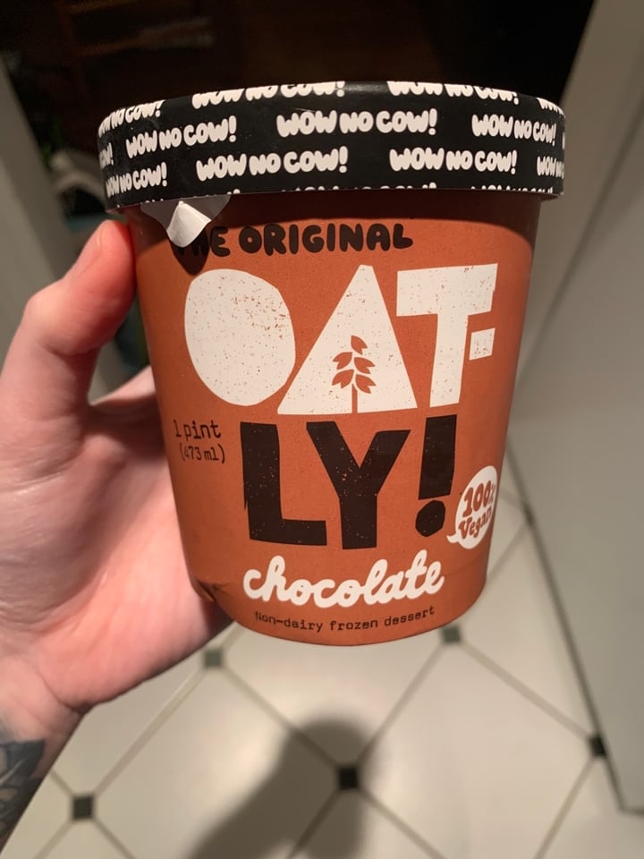 Oatly Chocolate Ice Cream Review abillion