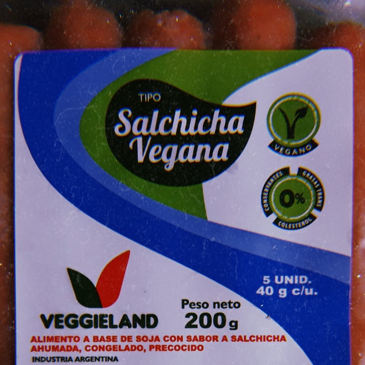 photo of Veggieland Salchichas Veganas shared by @nanicuadern on  12 Sep 2021 - review