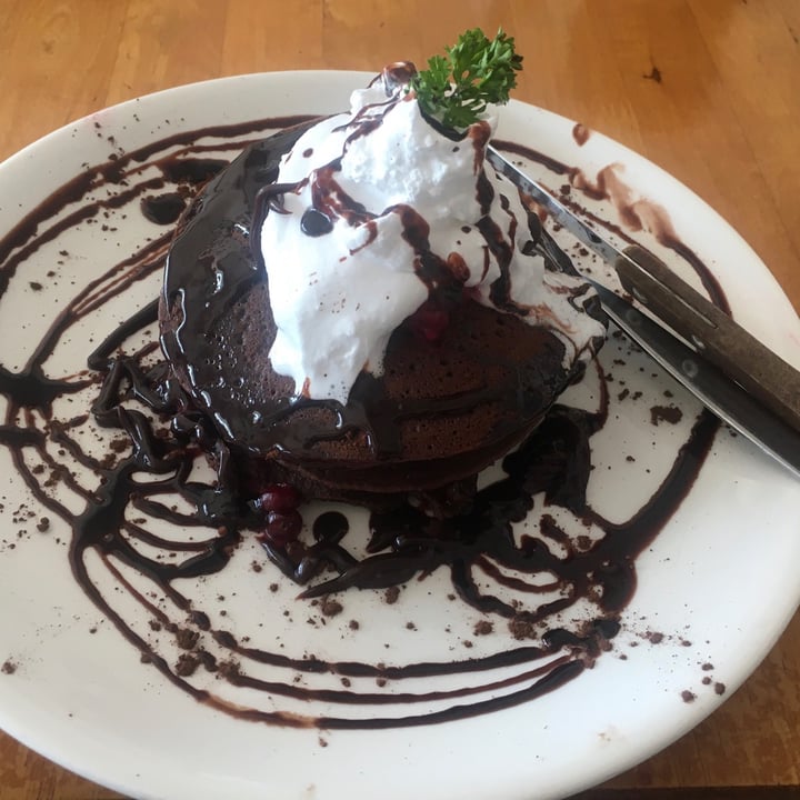 photo of Eat.Co Double Choco Berry Pancakes shared by @gillhibbitt on  20 Jul 2020 - review