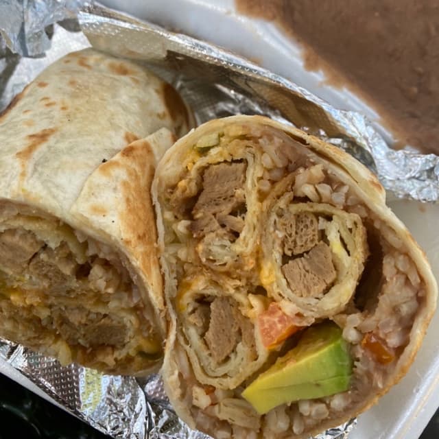 Foto do prato “flauta burrito”