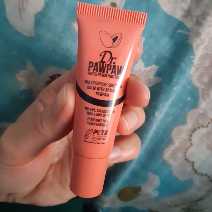 photo of Dr. PawPaw Tinted Peach Pink Balm shared by @verity on  06 Oct 2021 - review