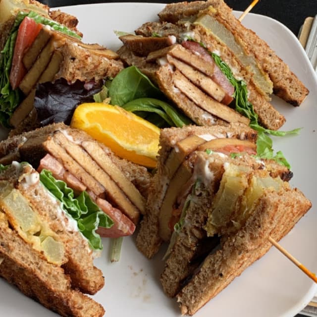 Photo of the dish “fried green tomato blt”