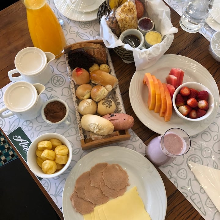 photo of Hotel Serra da Estrela Café Da Manhã Vegano shared by @julianamoraco on  05 Jul 2021 - review