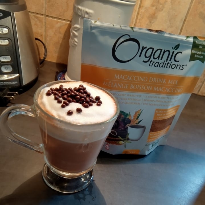 review photo of Organic Traditions Macaccino Drink Mix shared by @plantsinmytummy on 27 Jun 2021 - review