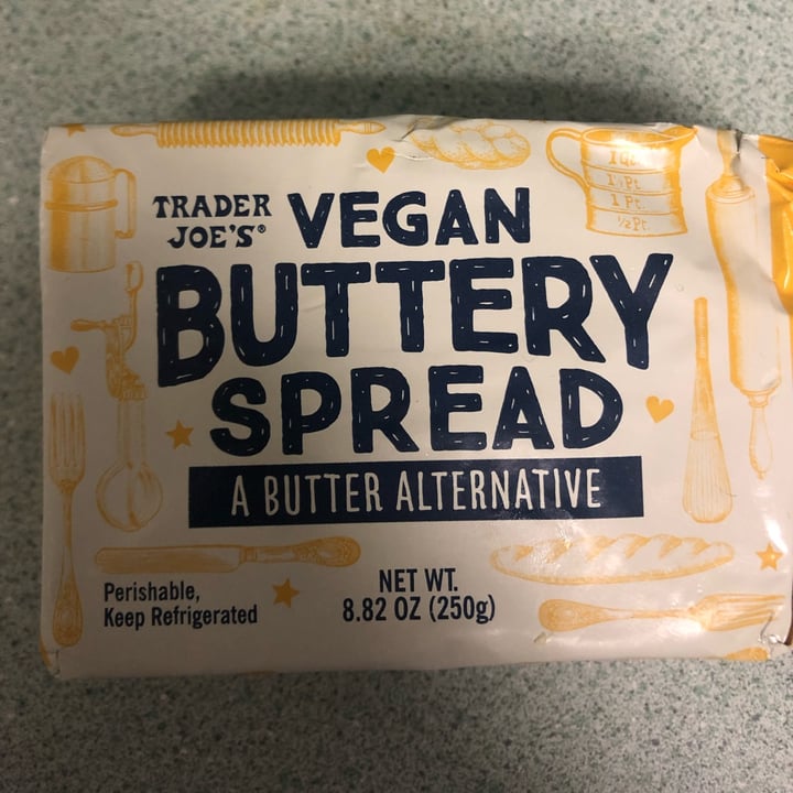 review photo of Trader Joe's Vegan Buttery Spread shared by @bailey1128 on 23 Mar 2022 - review