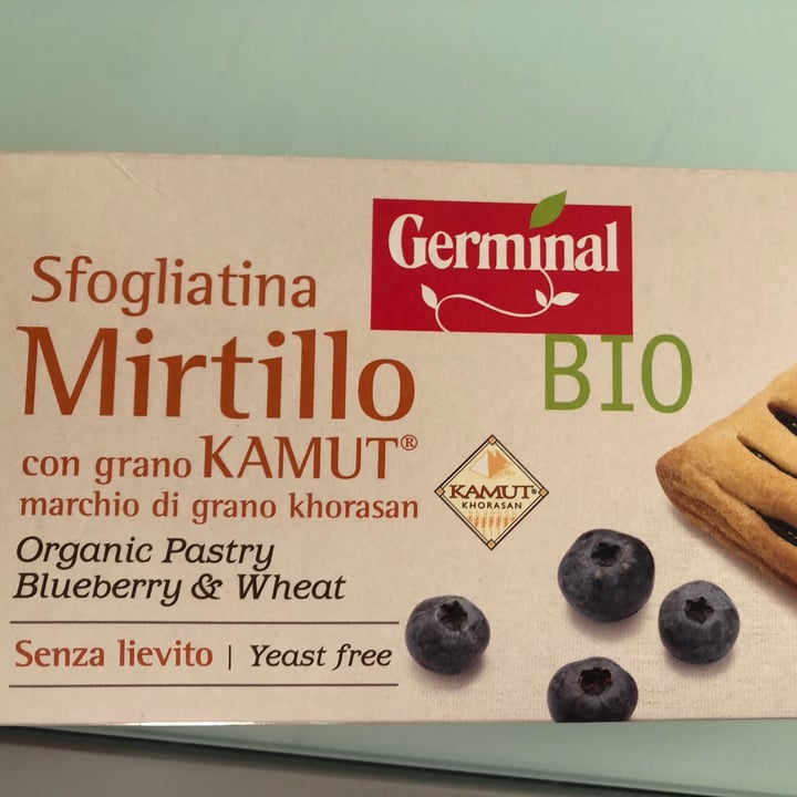 photo of Germinal Bio sfogliatina al mirtillo shared by @sillymalagoli on  22 Aug 2022 - review