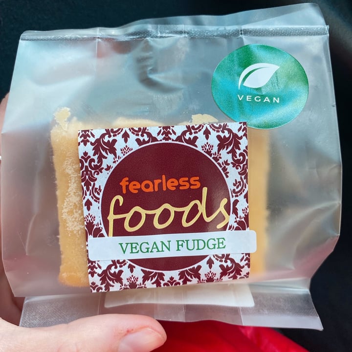 photo of fearless foods Fudge shared by @skyeduplessis on  10 Sep 2022 - review