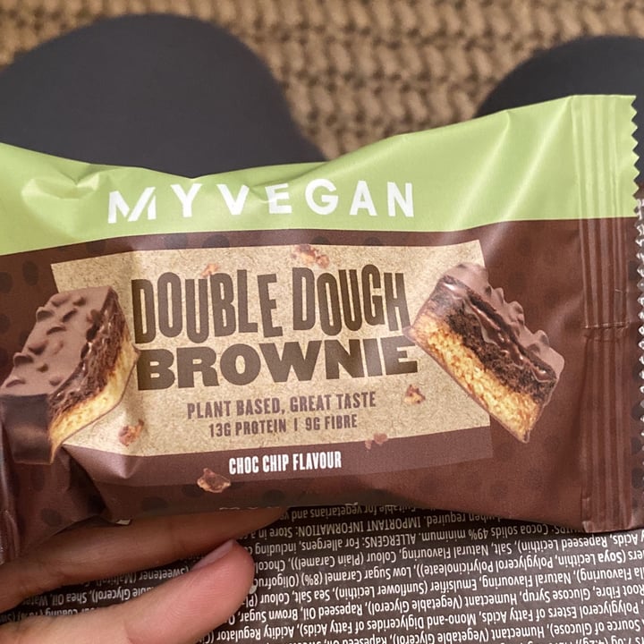 photo of MyProtein Double dough brownie shared by @giuls9191 on  10 Mar 2022 - review