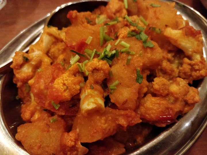 photo of Raj Restaurant Aloo Gobi shared by @mikebroadhead on  25 May 2019 - review