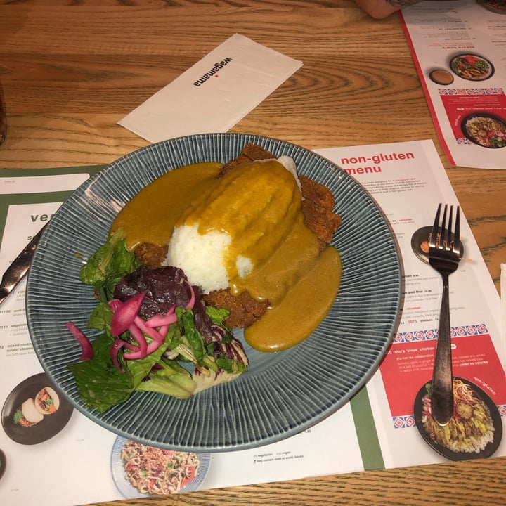 review photo of Wagamama Bedford Vegatsu Katsu Curry shared by @shannonloughran on 25 Oct 2020 - review