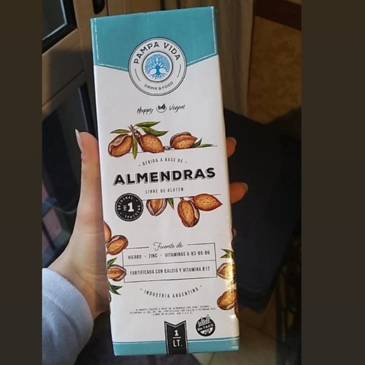 photo of Pampa Vida Leche de Almendras Original shared by @lila0901 on  24 Aug 2021 - review