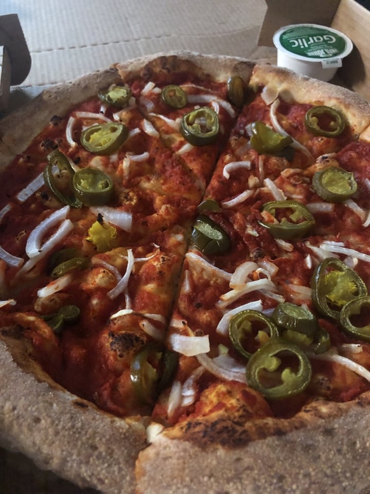 review photo of Papa John's Pizza Pizza Without Cheese shared by @soymilky on 09 Oct 2019 - review