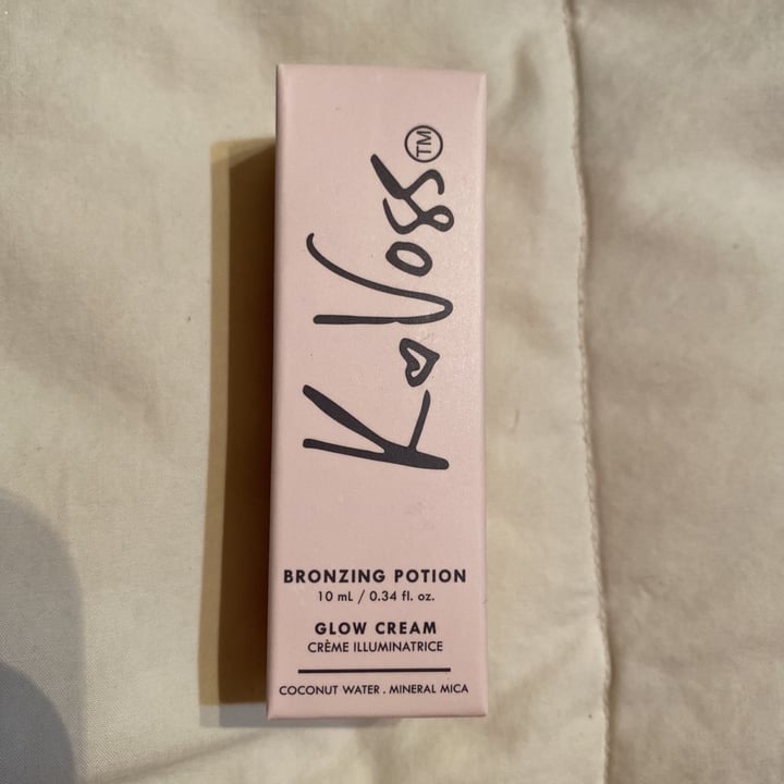 photo of KVossNYC Bronzing potion shared by @veganheidi on  26 Jun 2021 - review