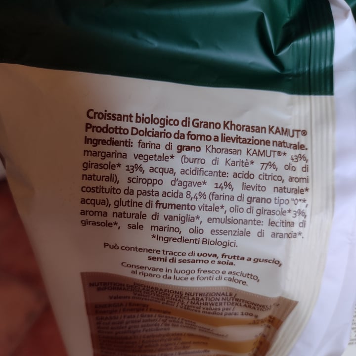 photo of Verde & Bio Croissant Vegano Di Kamut shared by @selvatika on  13 Feb 2022 - review