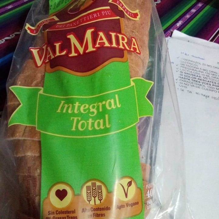 photo of Val Maira Pan Integral Total shared by @ncpenaloza on  18 Jan 2022 - review