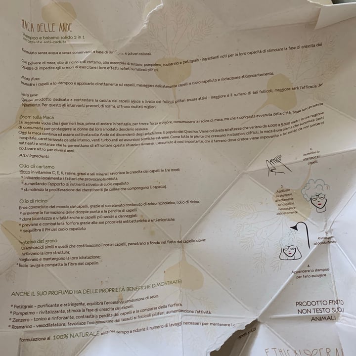 review photo of Ethical Grace Maca Delle Ande Solid Shampoo shared by @ani75 on 30 Oct 2021 - review