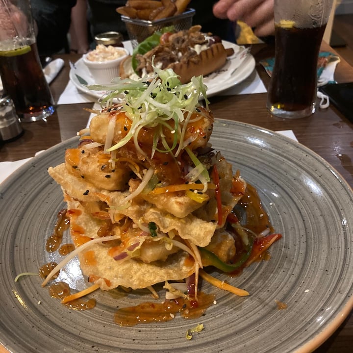 review photo of The Braided Fig Sweet Chilli Tofu Wontons shared by @sarahboyd on 28 Nov 2020 - review
