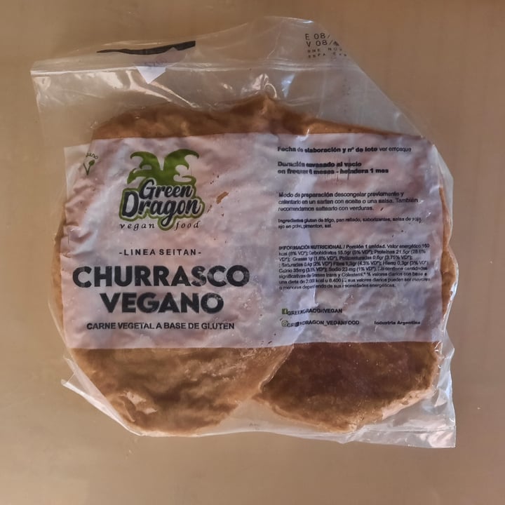 photo of Green Dragon - Vegan food Churrasco Vegano shared by @marleneriolo on  23 May 2022 - review