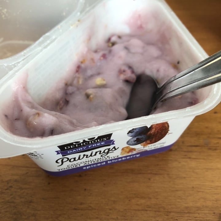 photo of So Delicious Dairy Free Pairings Spiced Blueberry Coconut Milk Yogurt Alternative shared by @kaleighk on  11 Feb 2021 - review