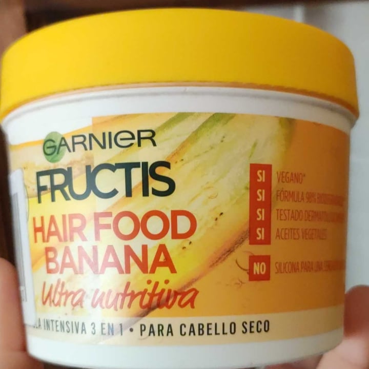 photo of Garnier Hair Food Banana Mascarilla shared by @rocio-c-s-d on  06 May 2022 - review