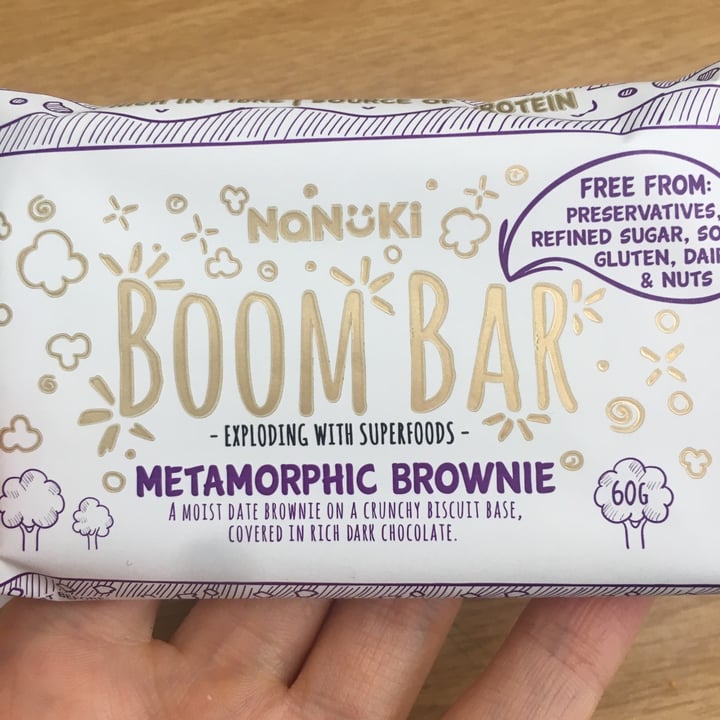 photo of Nanuki Boom Bar Metamorphic Brownie shared by @torirose on  10 Nov 2020 - review