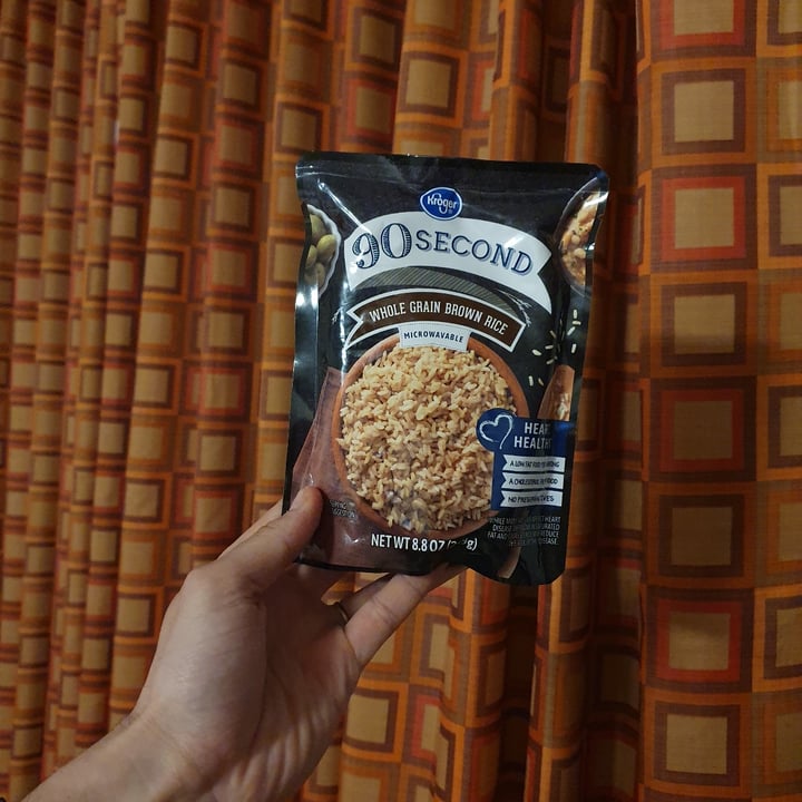 photo of Kroger 90 Second Brown Rice shared by @paniwilson on  14 Apr 2021 - review