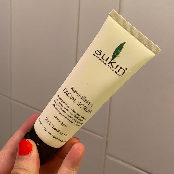photo of Sukin Revitalizing facial scrub shared by @mud on  26 Jul 2020 - review
