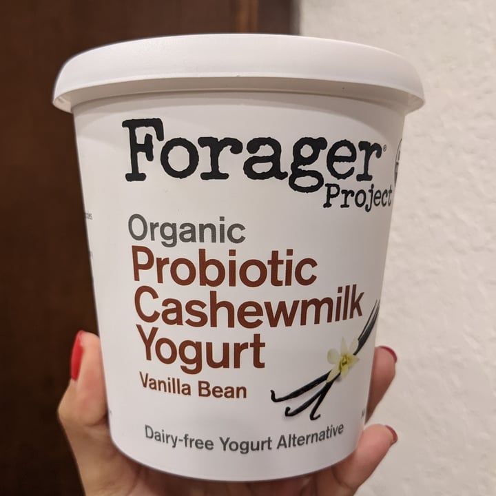 photo of Forager Project Organic cashew yogurt Vanilla bean shared by @shreyups on  29 Dec 2022 - review